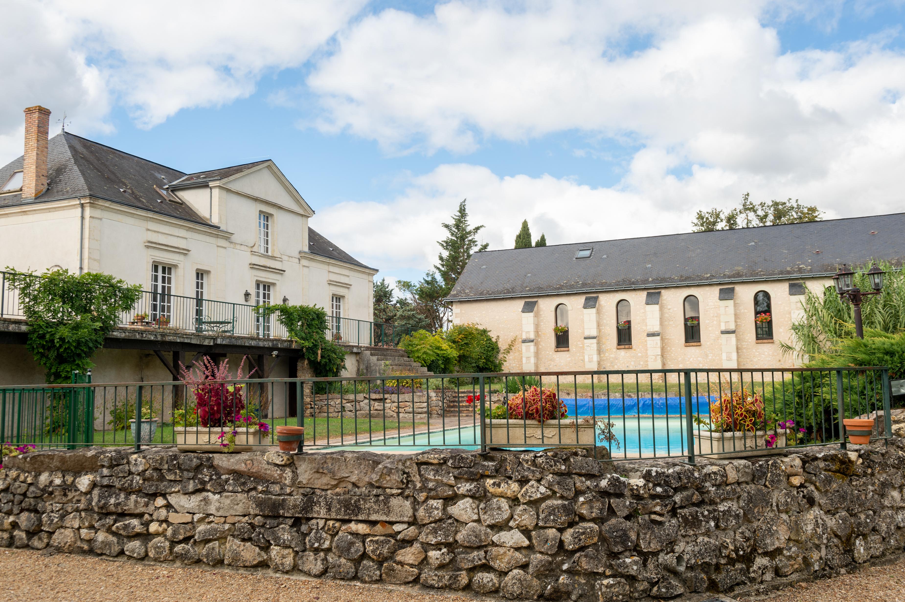 Hotel Domaine De La Courbe Le Lude Zewnętrze zdjęcie